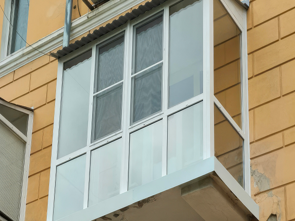 Внешняя отделка балконов и лоджий