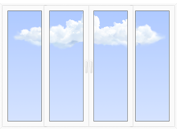 Теплое остекление 600×1400 см