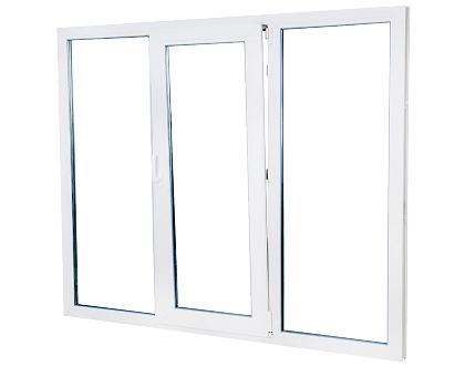 Трехстворчатое окно 1600×1400 см