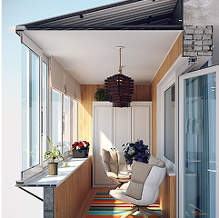 Балкон/лоджия под ключ