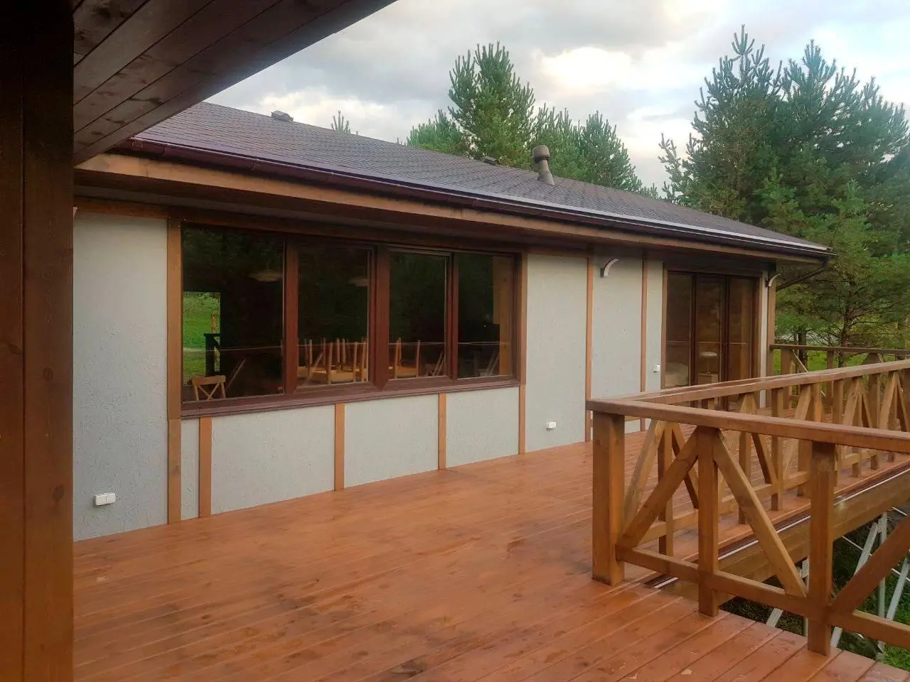 Остекление террасы