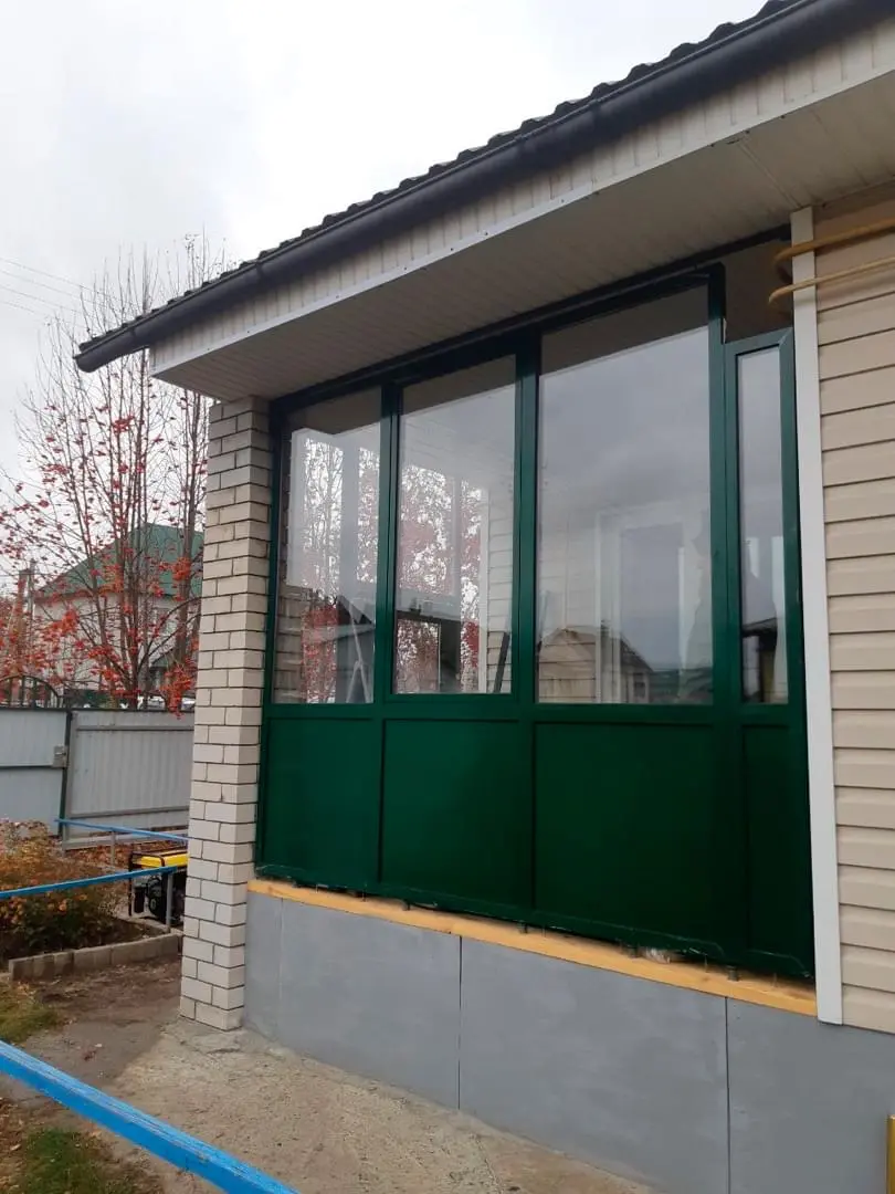 Остекление веранды